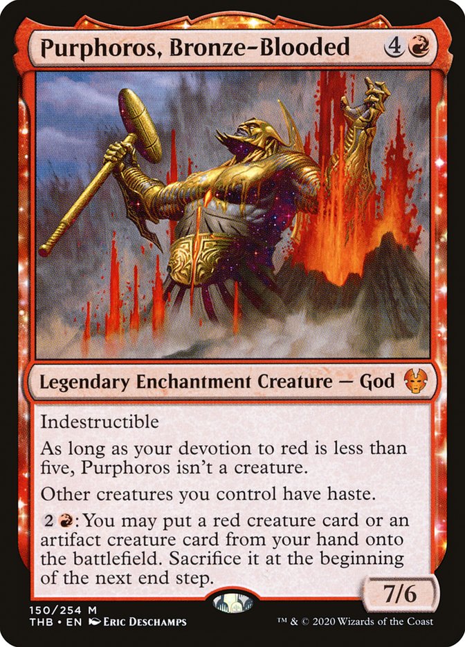 Purphoros, Bronze-Blooded [Theros Beyond Death] | Odin's Place