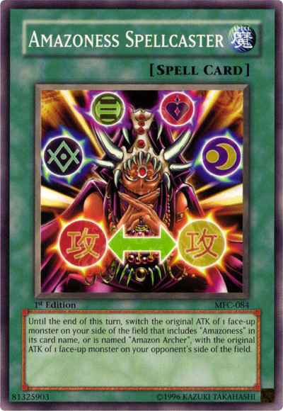 Amazoness Spellcaster [MFC-084] Common | Odin's Place