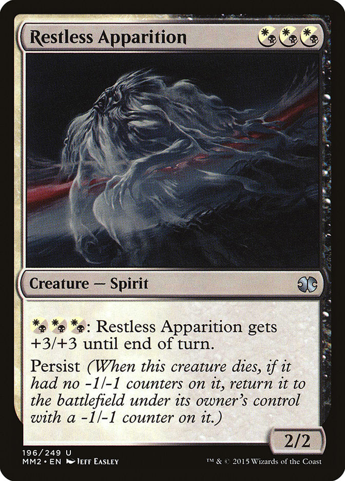 Restless Apparition (196) [Modern Masters 2015] | Odin's Place