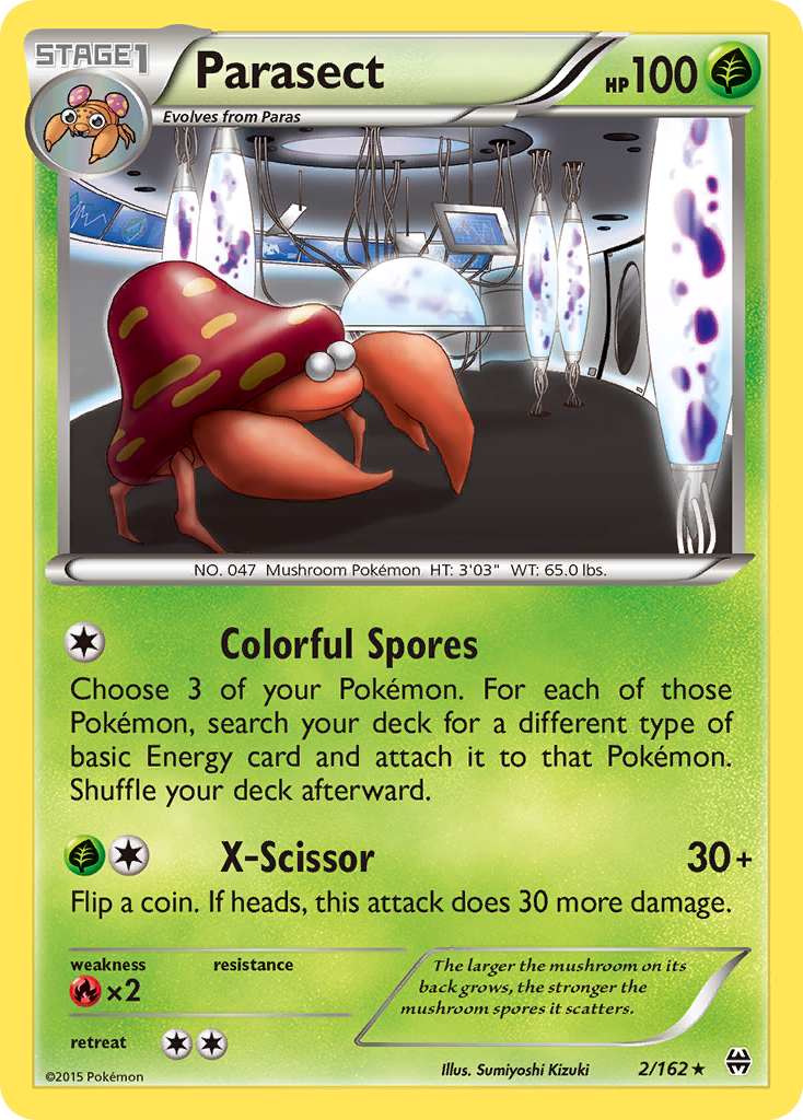 Parasect (2/162) [XY: BREAKthrough] | Odin's Place