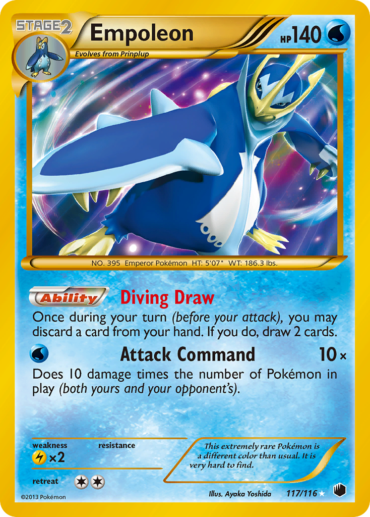 Empoleon (117/116) [Black & White: Plasma Freeze] | Odin's Place