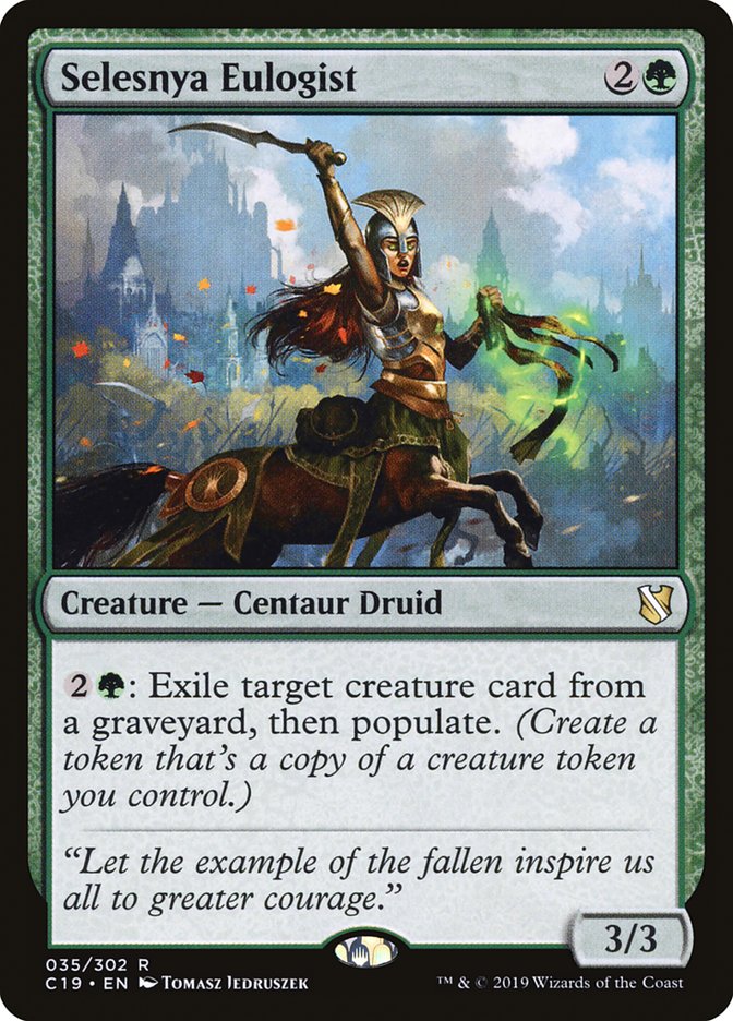 Selesnya Eulogist [Commander 2019] | Odin's Place