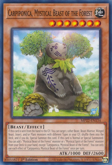 Carpiponica, Mystical Beast of the Forest [MP22-EN134] Common | Odin's Place