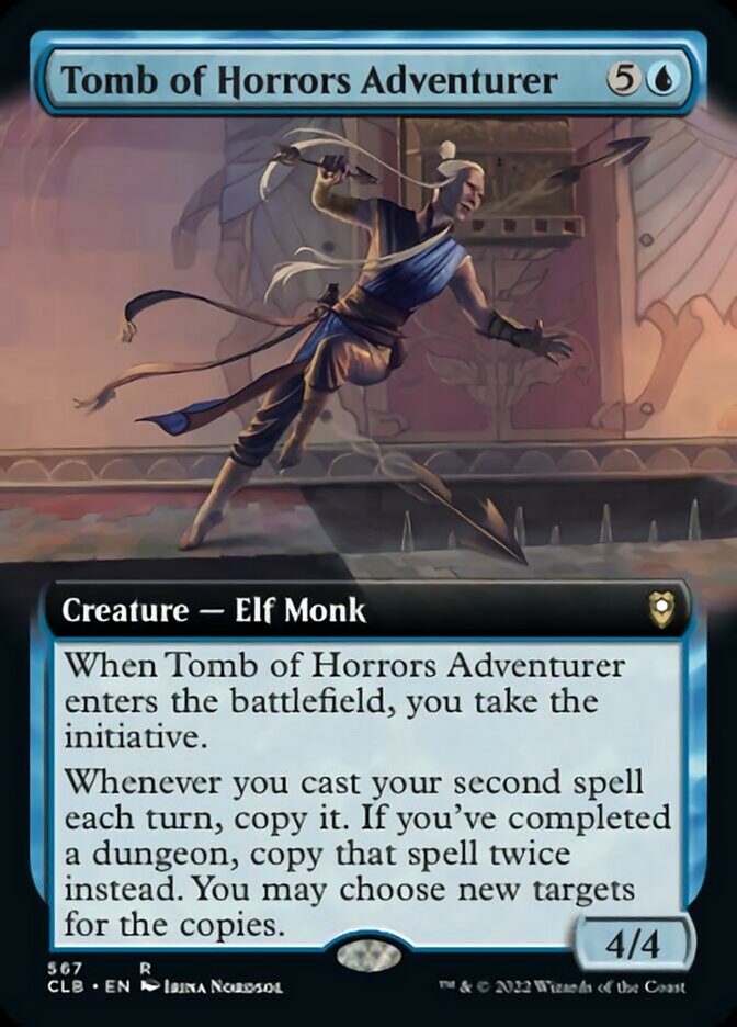 Tomb of Horrors Adventurer (Extended Art) [Commander Legends: Battle for Baldur's Gate] | Odin's Place