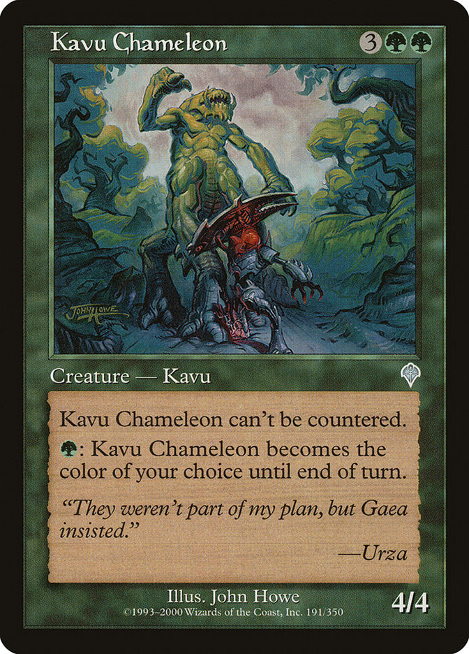 Kavu Chameleon (191) [Invasion] | Odin's Place