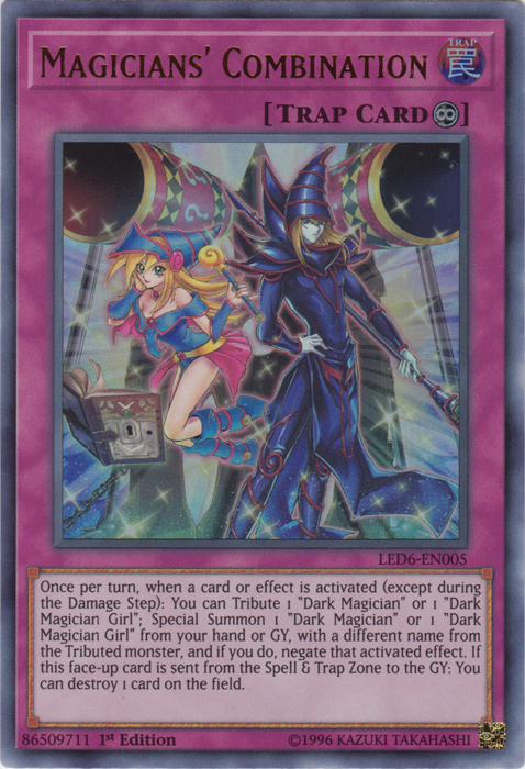 Magicians' Combination [LED6-EN005] Ultra Rare | Odin's Place