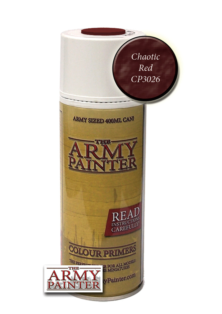 Army Painter Colour Primer: Chaotic Red | Odin's Place
