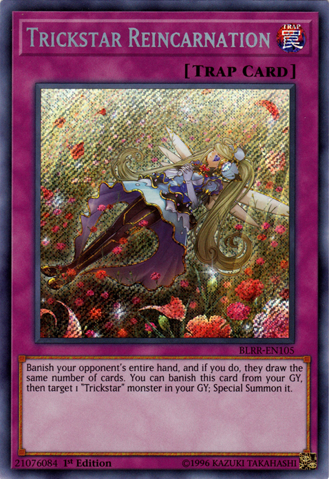 Trickstar Reincarnation [BLRR-EN105] Secret Rare | Odin's Place