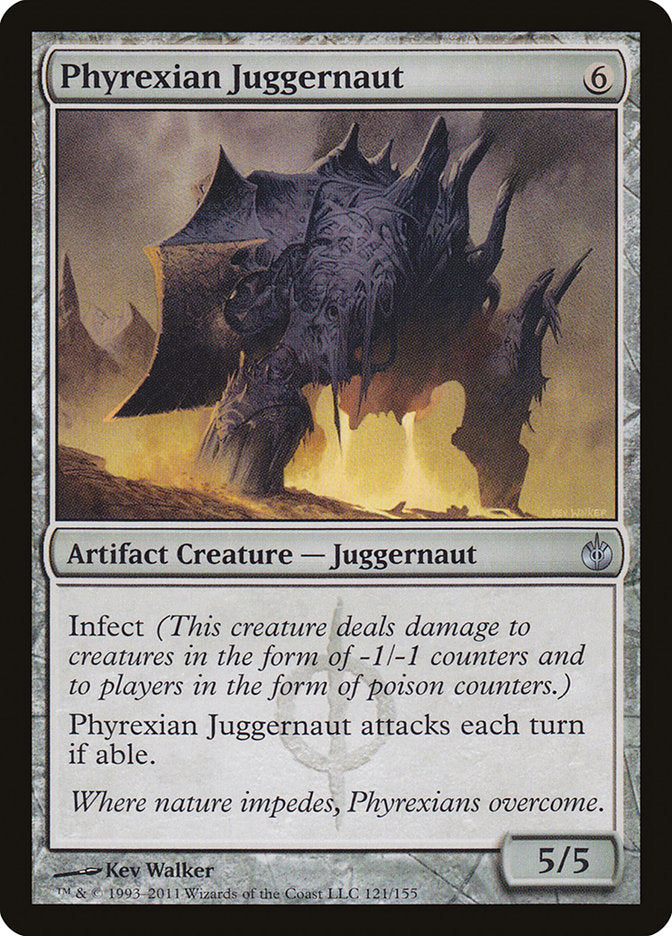 Phyrexian Juggernaut (121) [Mirrodin Besieged] | Odin's Place