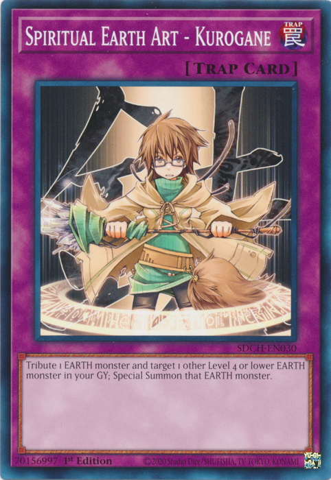 Spiritual Earth Art - Kurogane [SDCH-EN030] Common | Odin's Place