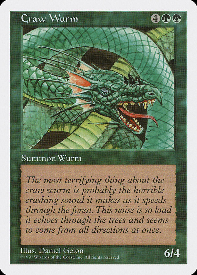 Craw Wurm (286) [Fifth Edition] | Odin's Place