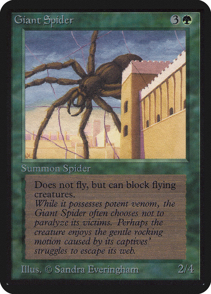 Giant Spider (198) [Alpha Edition] | Odin's Place