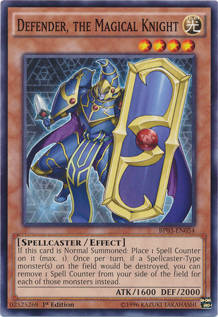 Defender, The Magical Knight [BP03-EN054] Common | Odin's Place