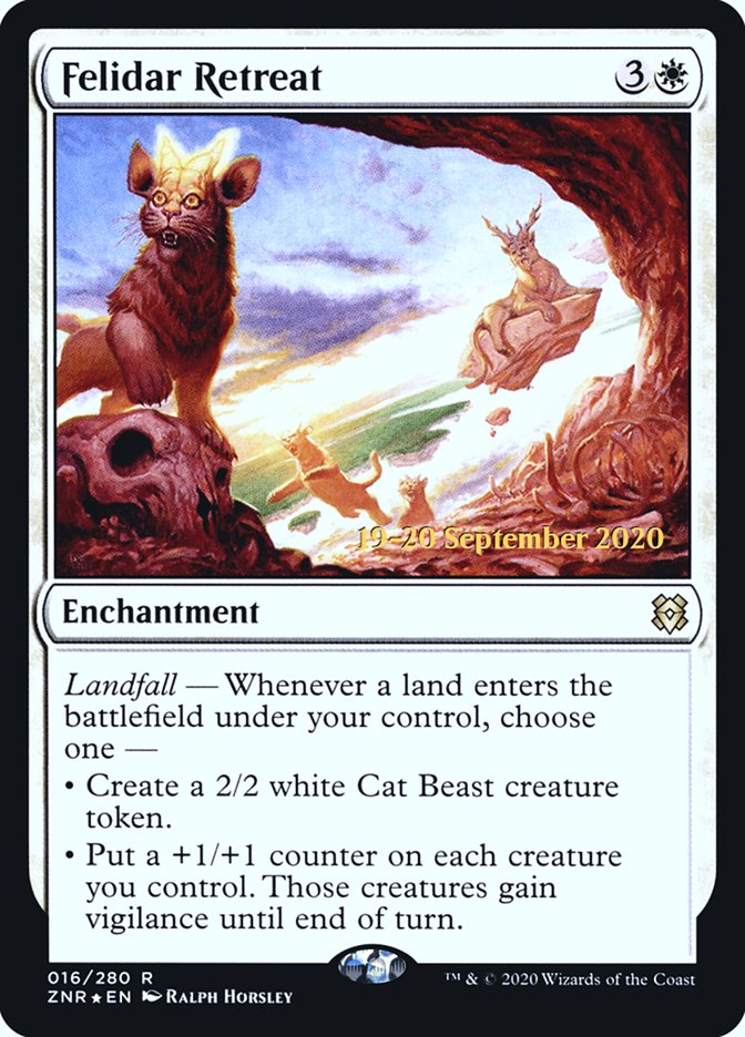 Felidar Retreat [Zendikar Rising Prerelease Promos] | Odin's Place
