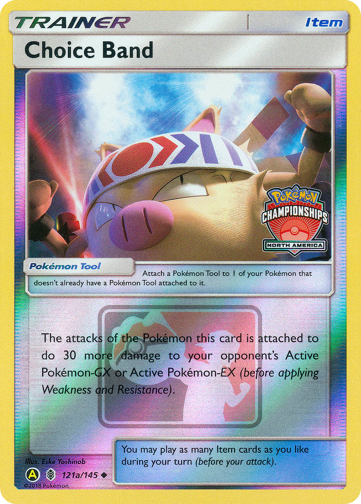 Choice Band (121a/145) (North America Championships) [Sun & Moon: Guardians Rising] | Odin's Place