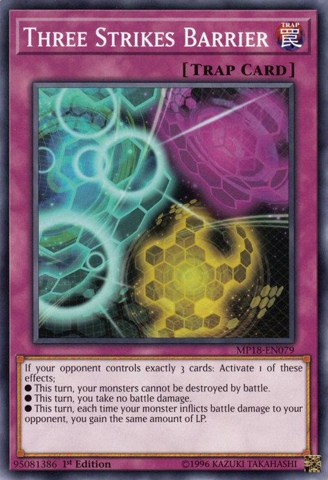 Three Strikes Barrier [MP18-EN079] Common | Odin's Place