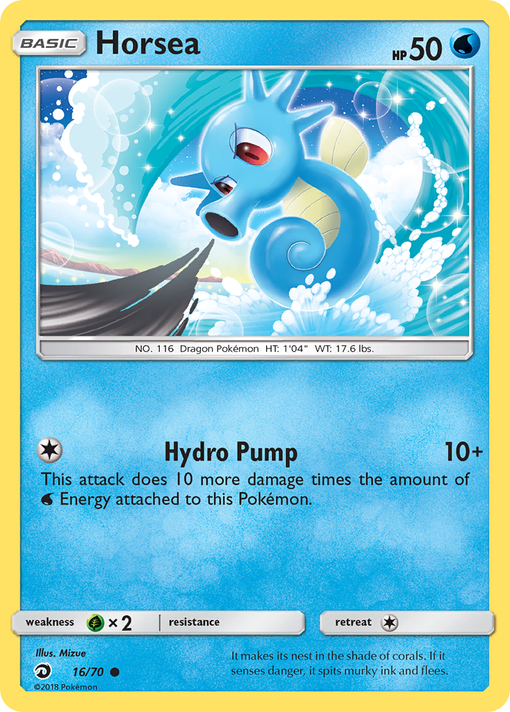 Horsea (16/70) [Sun & Moon: Dragon Majesty] | Odin's Place