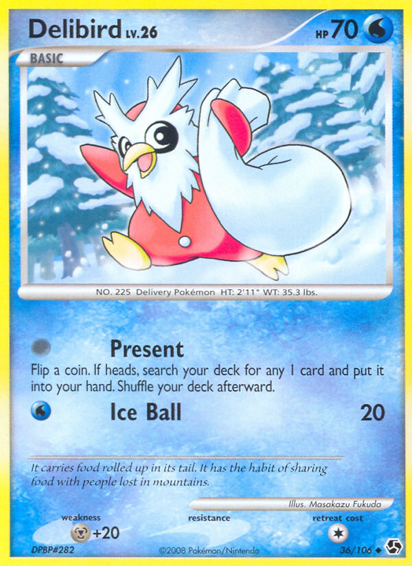 Delibird (36/106) [Diamond & Pearl: Great Encounters] | Odin's Place