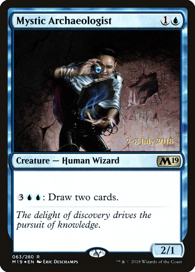 Mystic Archaeologist (63) [Core Set 2019 Prerelease Promos] | Odin's Place