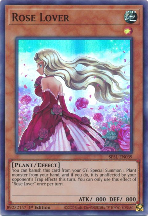 Rose Lover [SESL-EN039] Super Rare | Odin's Place