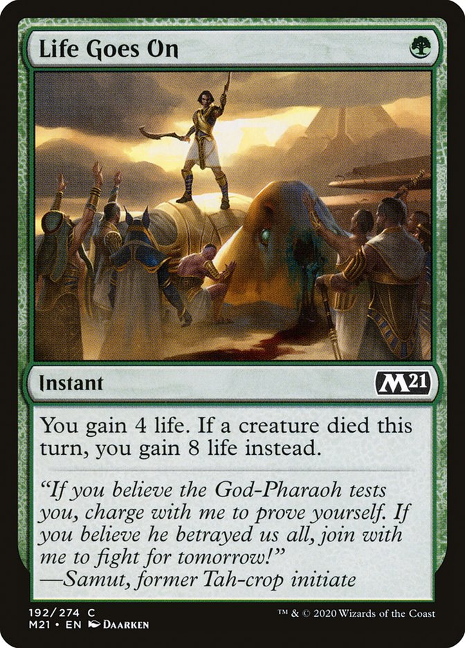 Life Goes On [Core Set 2021] | Odin's Place