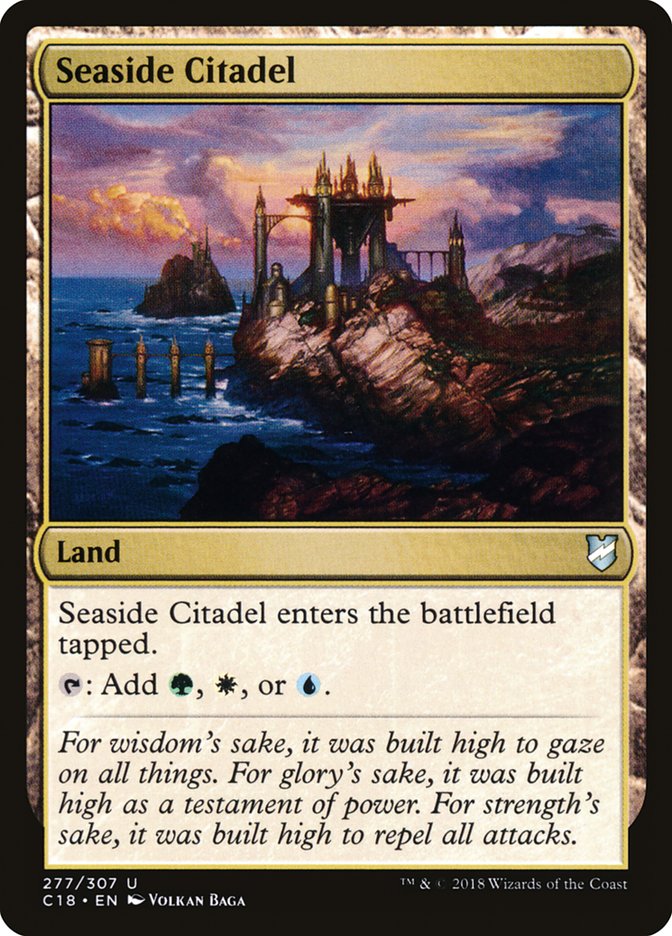 Seaside Citadel (277) [Commander 2018] | Odin's Place