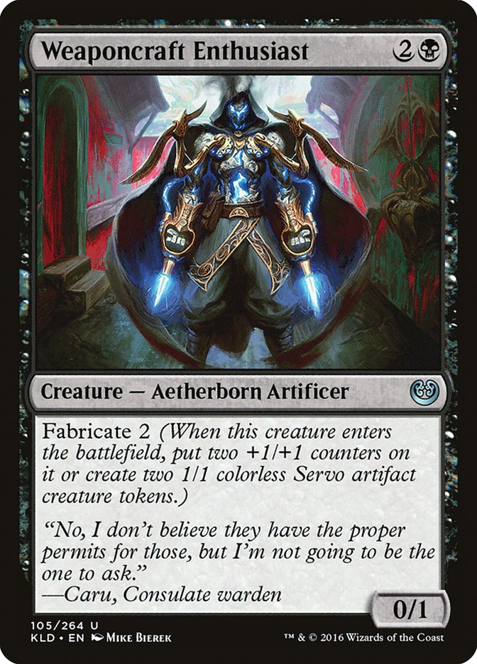 Weaponcraft Enthusiast (105) [Kaladesh] | Odin's Place