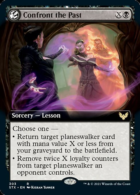 Confront the Past (Extended Art) [Strixhaven: School of Mages] | Odin's Place