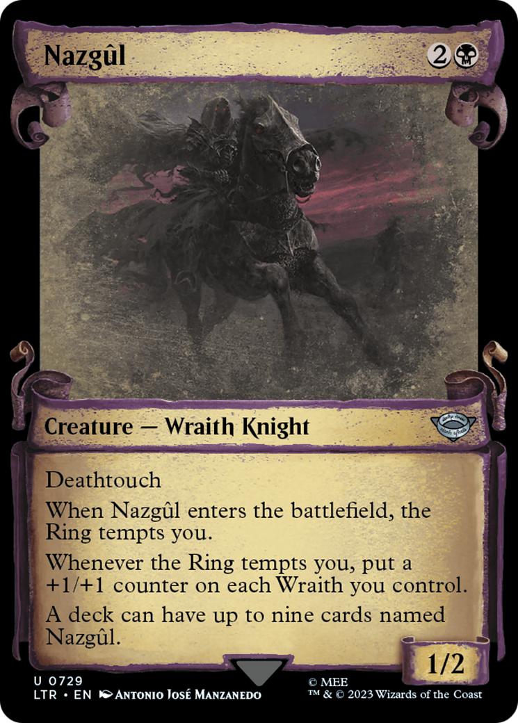 Nazgul (0729) [The Lord of the Rings: Tales of Middle-Earth Showcase Scrolls] | Odin's Place