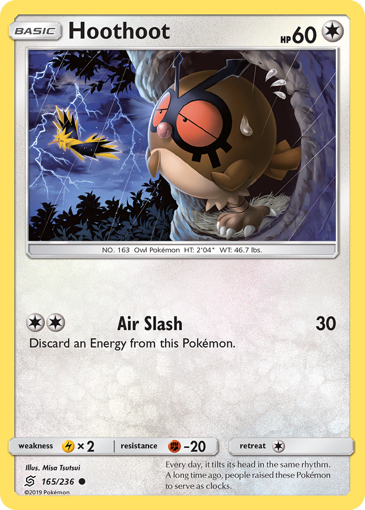 Hoothoot (165/236) [Sun & Moon: Unified Minds] | Odin's Place