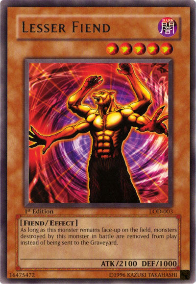 Lesser Fiend [LOD-003] Rare | Odin's Place