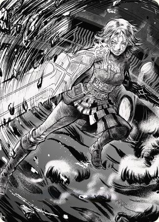 Nahiri, the Unforgiving 2 Art Card [Phyrexia: All Will Be One Art Series] | Odin's Place