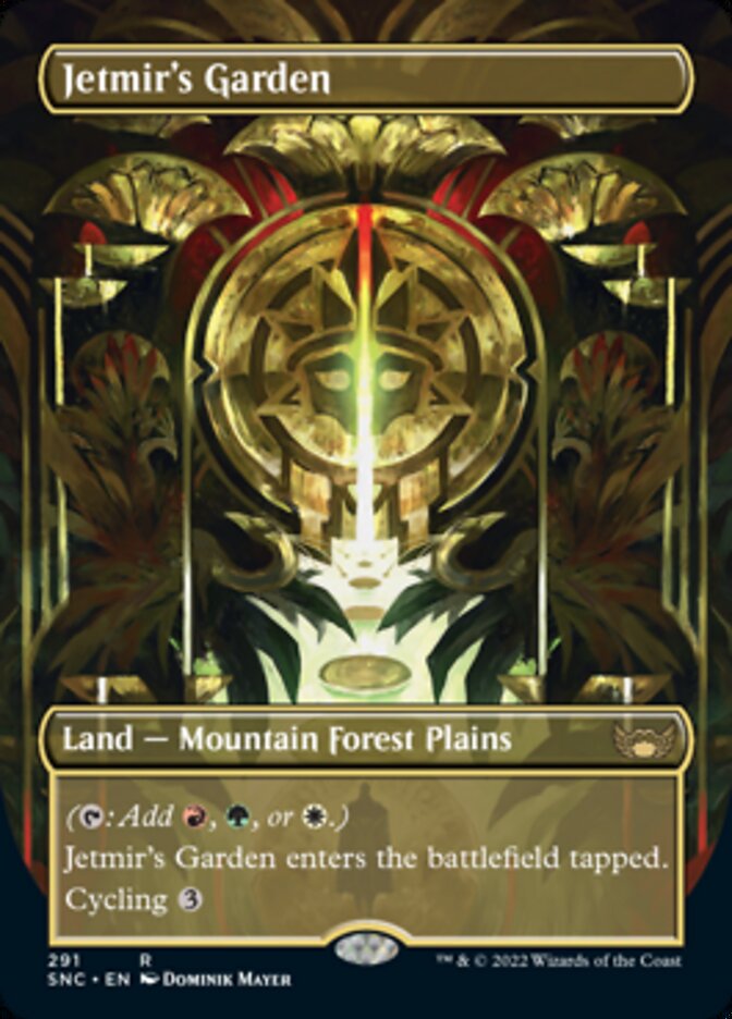 Jetmir's Garden (Borderless Alternate Art) [Streets of New Capenna] | Odin's Place