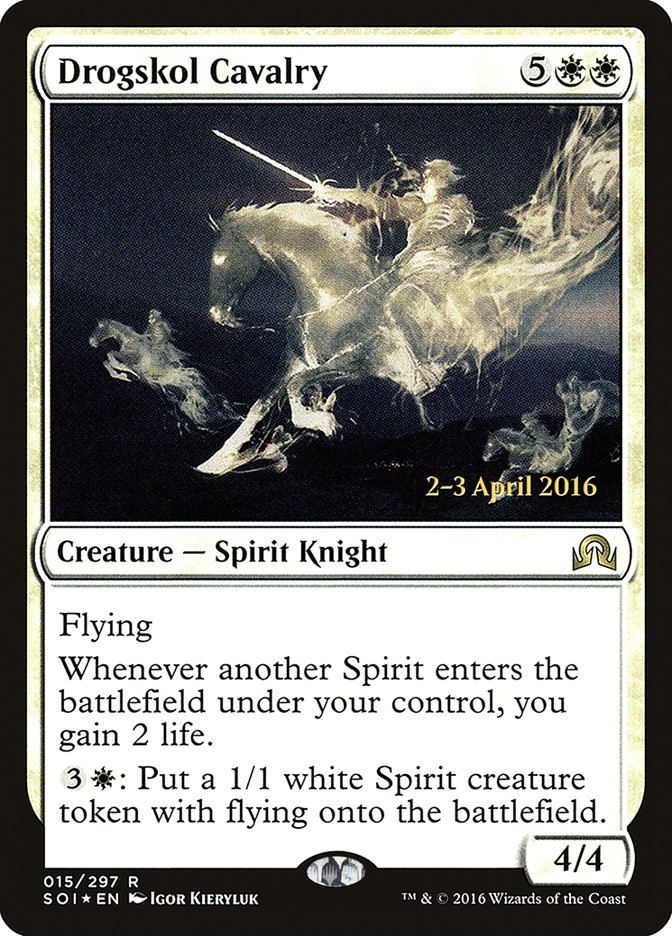Drogskol Cavalry (15) [Shadows over Innistrad Prerelease Promos] | Odin's Place