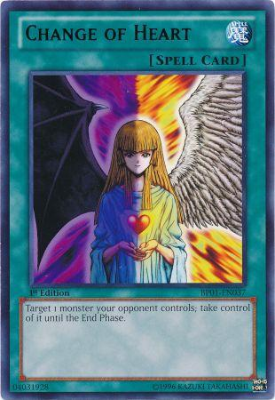 Change of Heart [BP01-EN037] Rare | Odin's Place