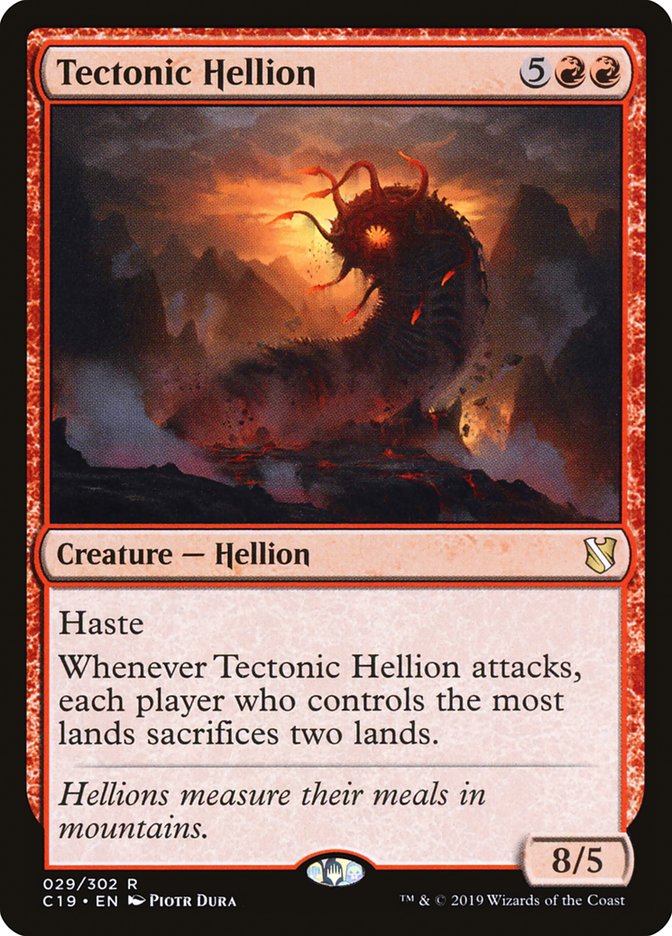 Tectonic Hellion [Commander 2019] | Odin's Place