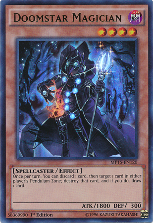 Doomstar Magician [MP15-EN120] Ultra Rare | Odin's Place