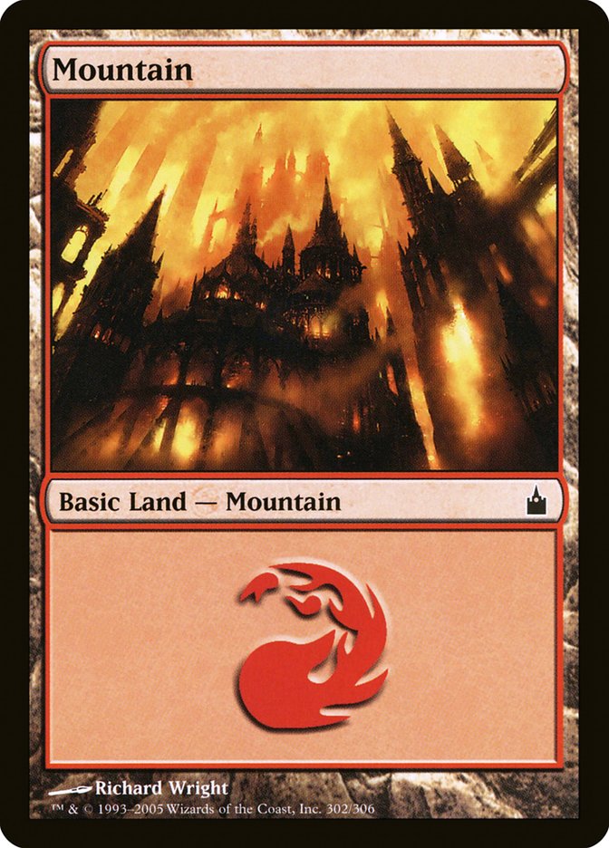 Mountain (302) [Ravnica: City of Guilds] | Odin's Place