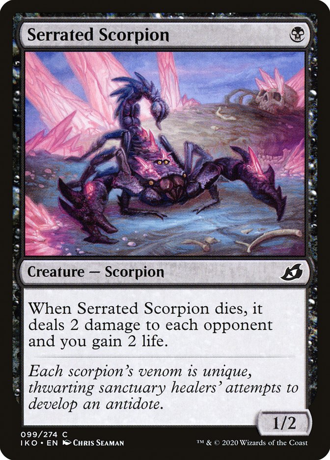 Serrated Scorpion [Ikoria: Lair of Behemoths] | Odin's Place