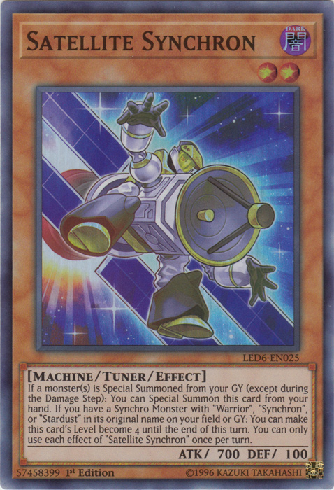 Satellite Synchron [LED6-EN025] Super Rare | Odin's Place