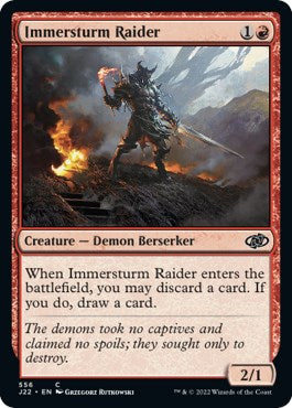 Immersturm Raider [Jumpstart 2022] | Odin's Place
