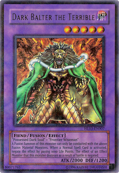 Dark Balter the Terrible [HL03-EN007] Parallel Rare | Odin's Place