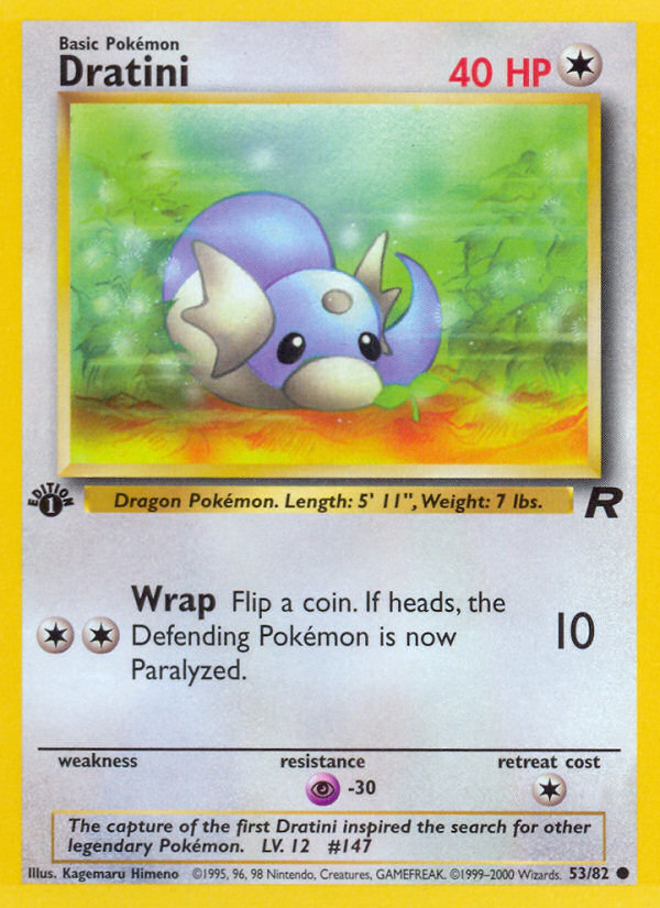 Dratini (53/82) [Team Rocket 1st Edition] | Odin's Place