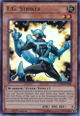 T.G. Striker [LC5D-EN206] Ultra Rare | Odin's Place
