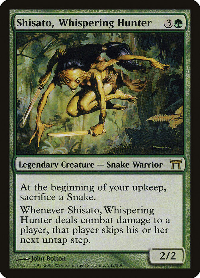 Shisato, Whispering Hunter (242) [Champions of Kamigawa] | Odin's Place
