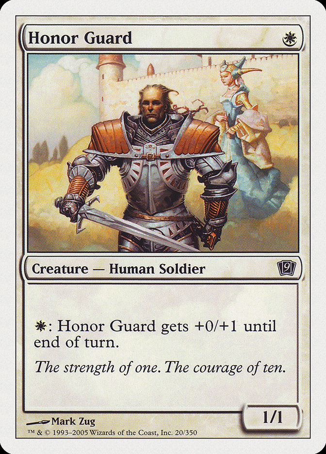 Honor Guard (20) [Ninth Edition] | Odin's Place