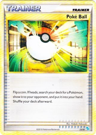Poke Ball (23/30) [HeartGold & SoulSilver: Trainer Kit - Gyarados] | Odin's Place