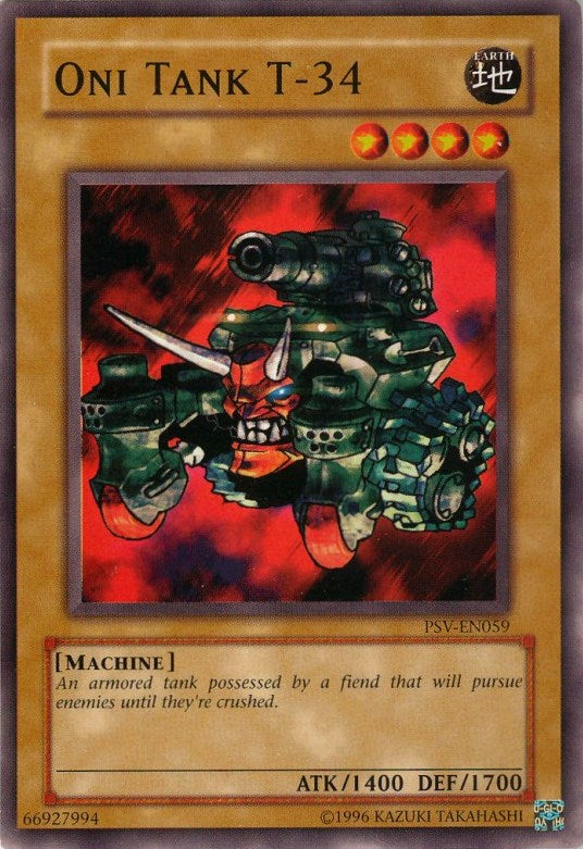 Oni Tank T-34 [PSV-EN059] Common | Odin's Place