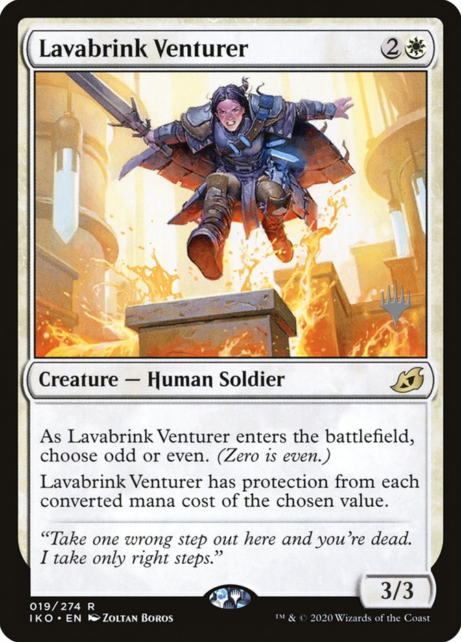 Lavabrink Venturer (Promo Pack) [Ikoria: Lair of Behemoths Promos] | Odin's Place