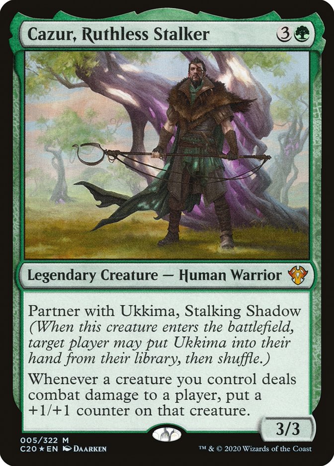 Cazur, Ruthless Stalker [Commander 2020] | Odin's Place